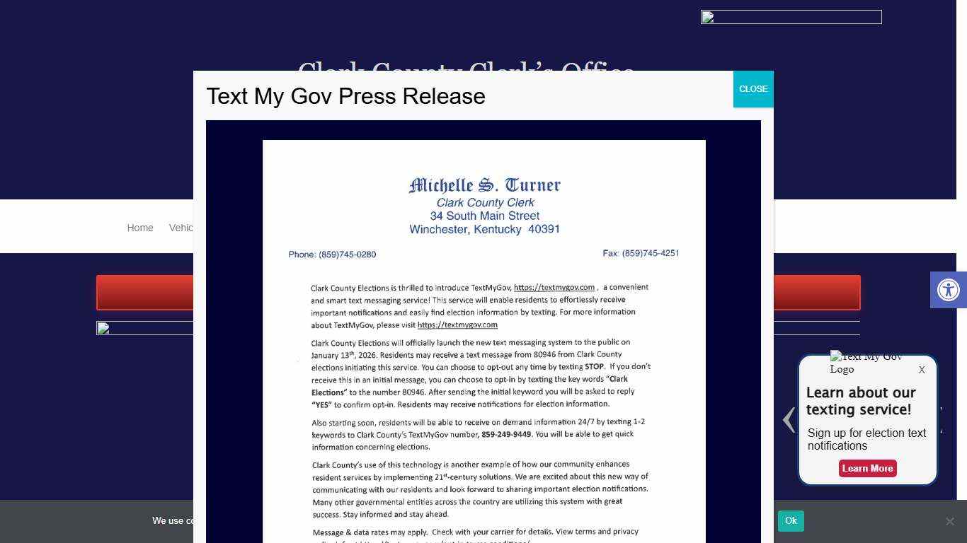 Home - Clark County Clerk